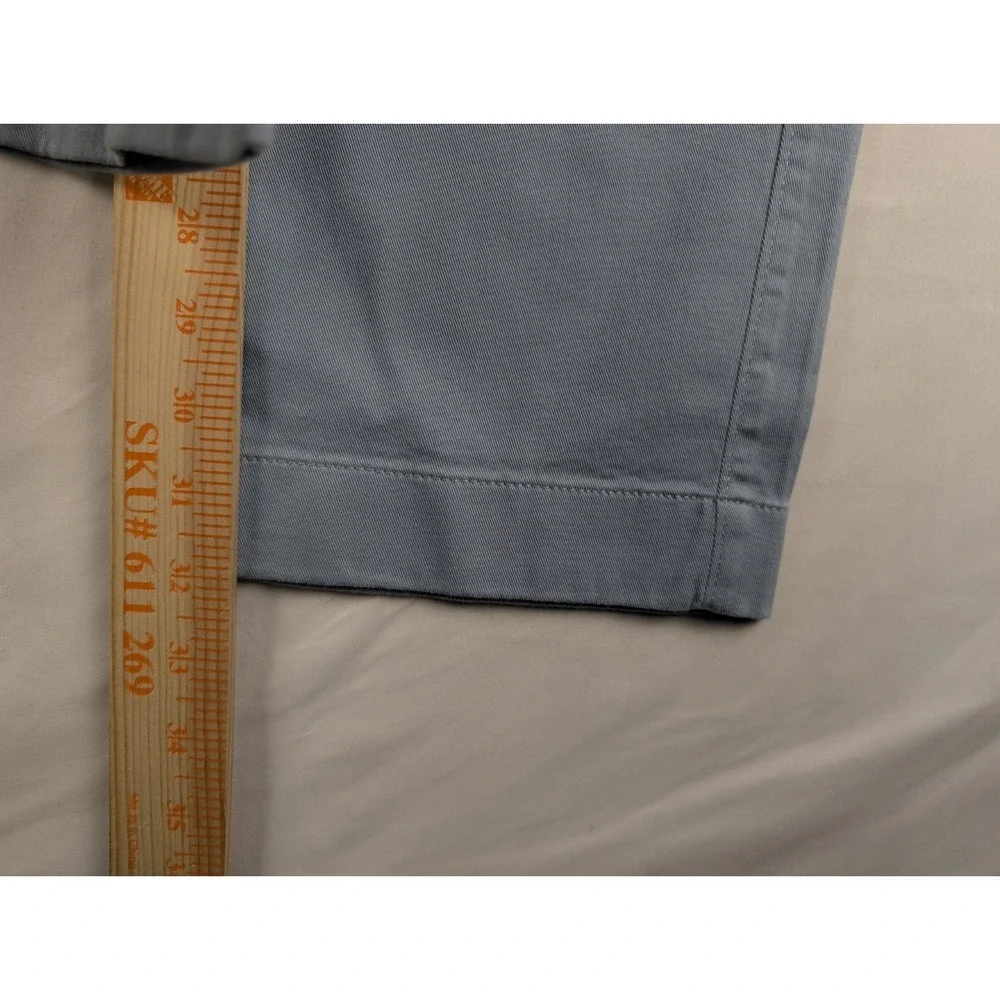 J.Crew Chino Pants Mens 30x32 Light Blue Straight Fit Cotton Twill Preppy NWT